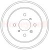 BENDIX 329316B Brake Drum